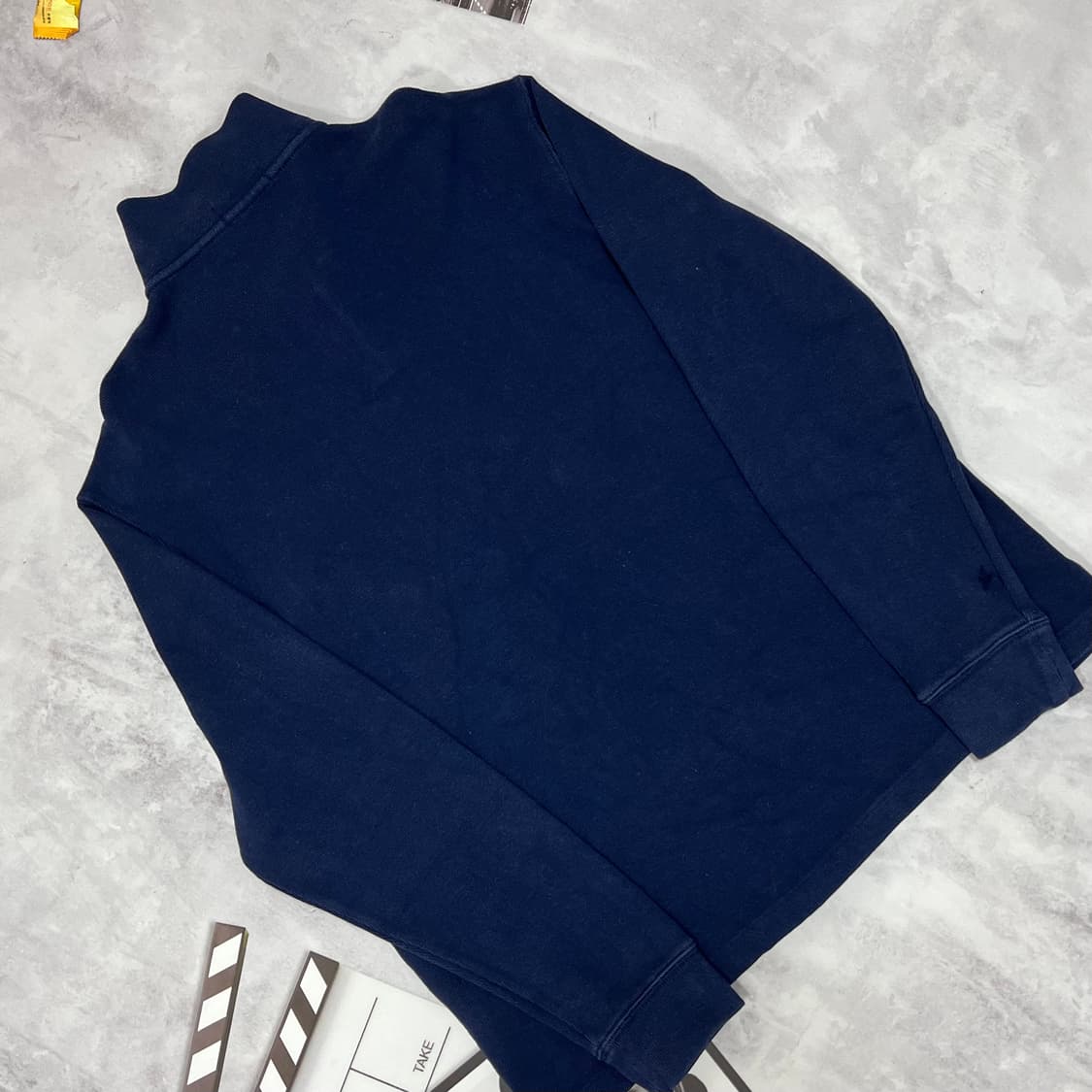 폴로 랄프로렌 반집업 네이비 니트 상품이미지6