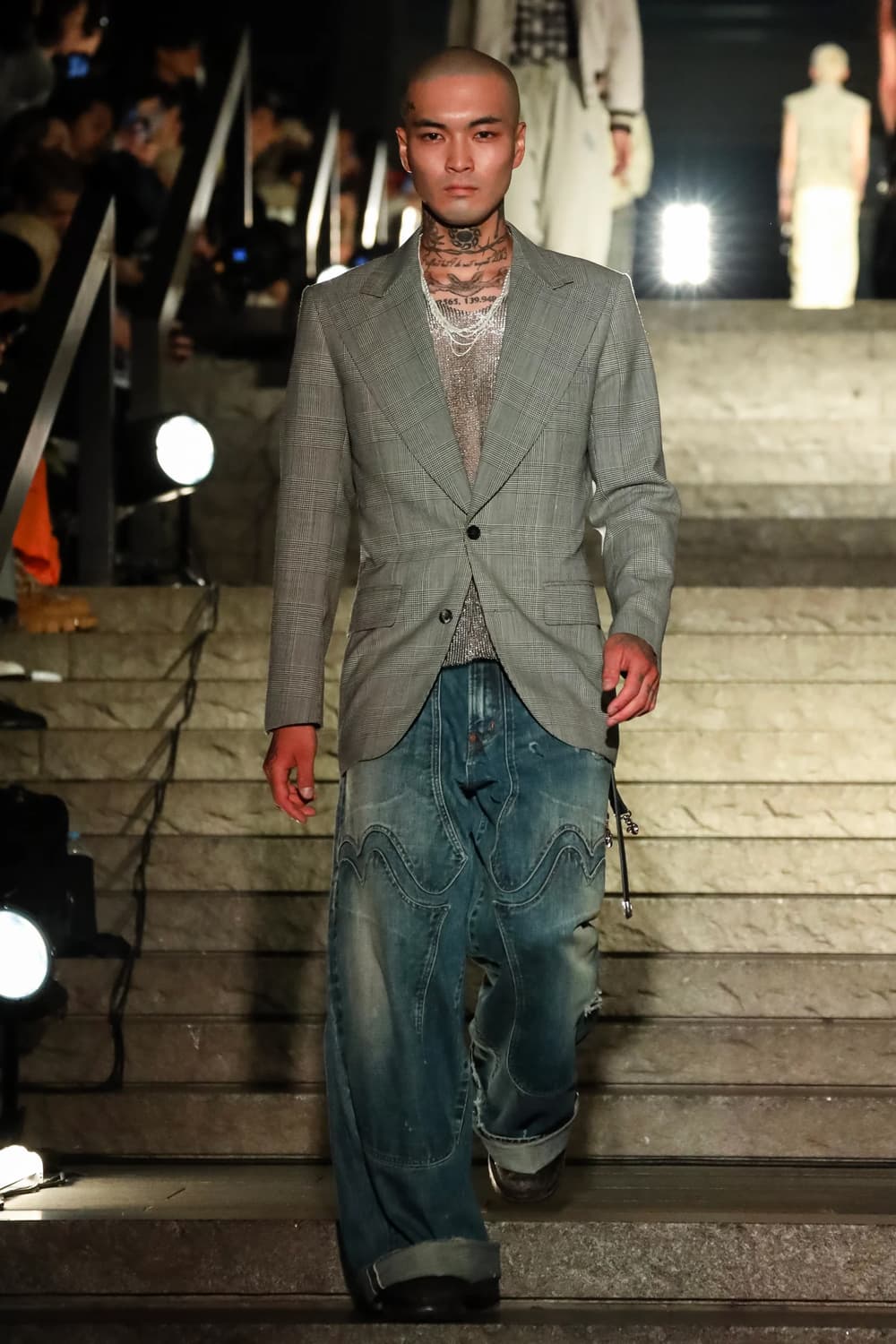 24SS 슈가힐 페이디드 모던 웨스턴 데님 와이드 트라우저 / 32 상품이미지10