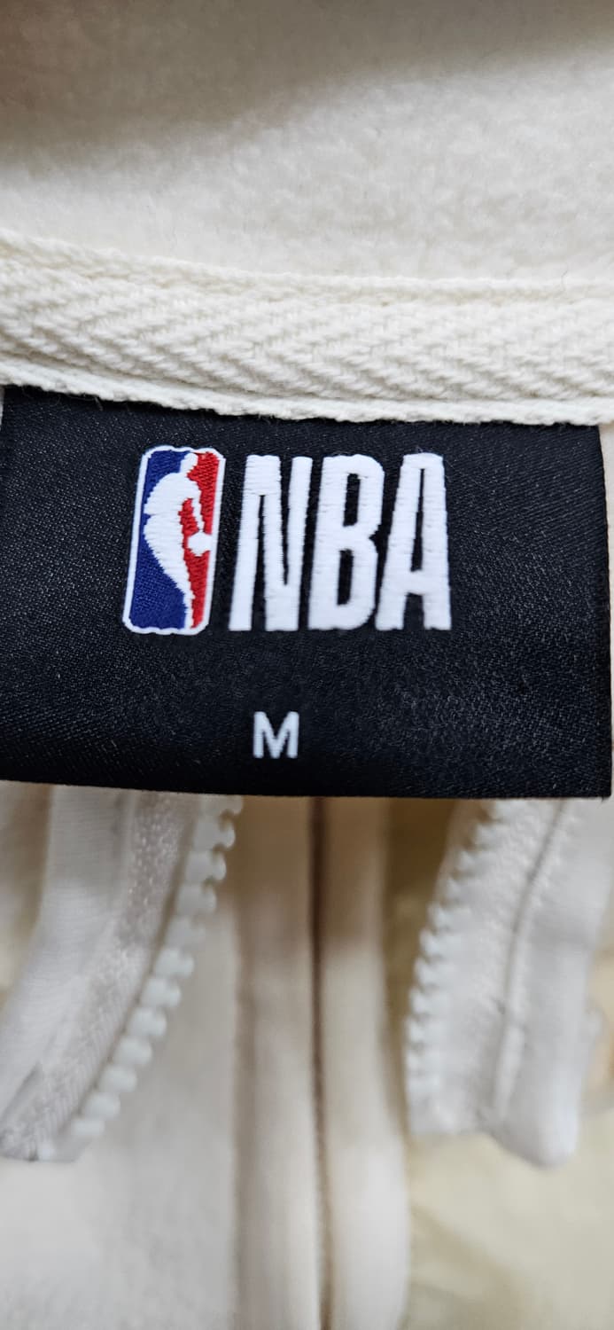 NBA 골든스테이트 워리어스 플리스 자켓 아이보리 M 상품이미지3