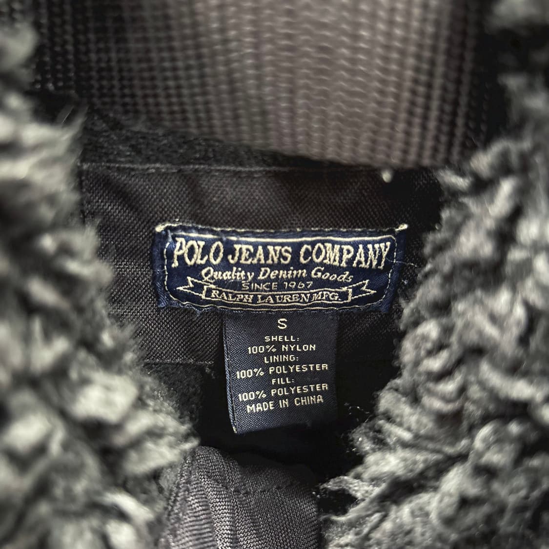 폴로 진스 컴퍼니 후드 필드 자켓 더블 플래킷 버튼업 멀티 포켓 블랙 상품이미지7