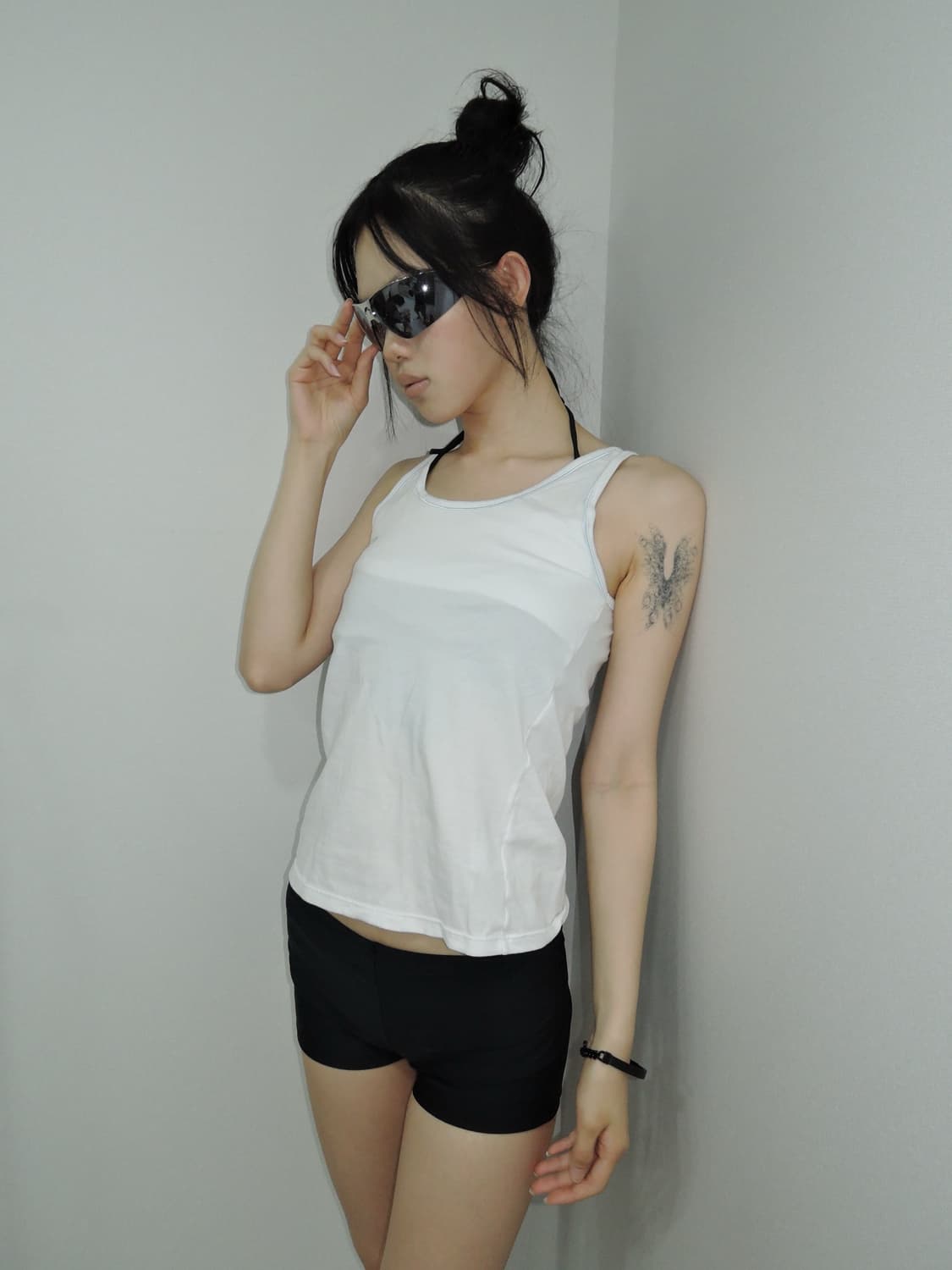 Sporty padded Sleeveless Top 상품이미지1