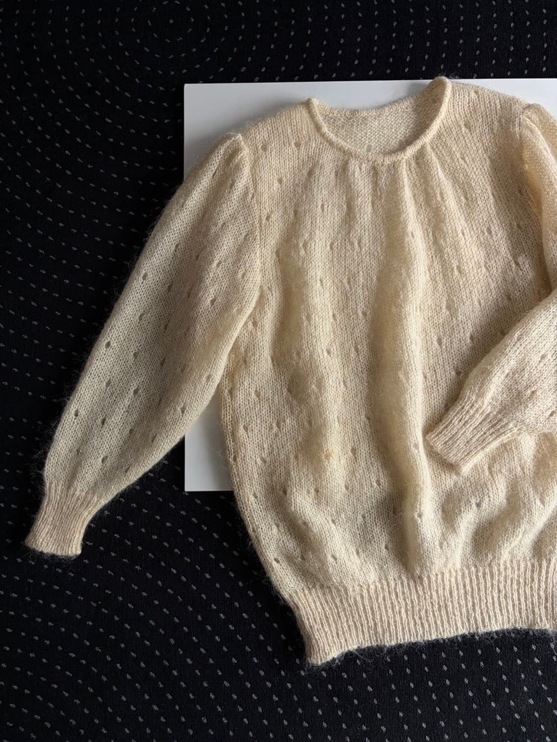 glitter punching knit 상품이미지1