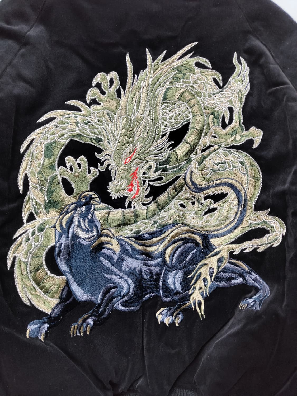 새상품) 호시히메 스카잔 블랙 벨벳 용호 free 상품이미지7