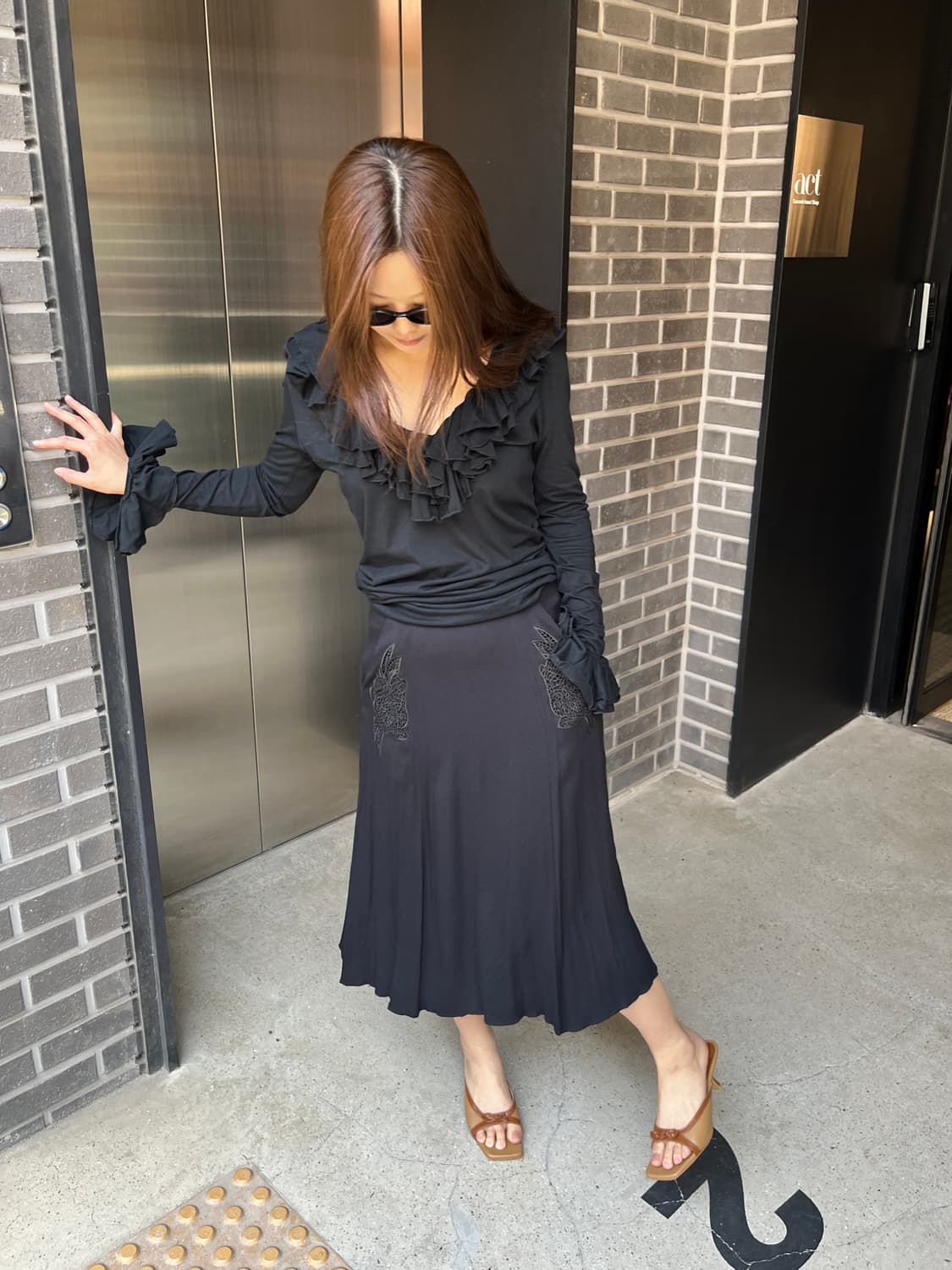 Ralph Lauren 랄프로렌 프릴 롱슬리브  상품이미지4