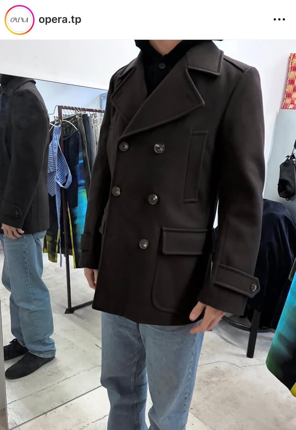 페레가모 코트 빈티지 상품이미지2