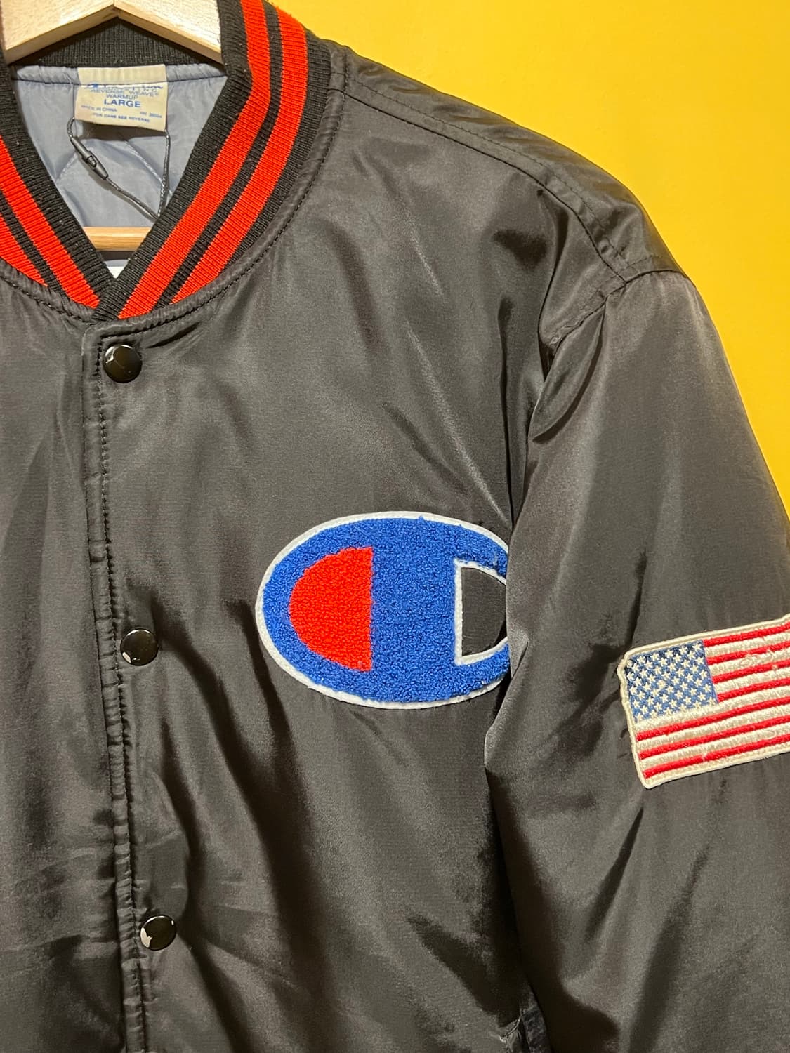 90s 챔피온 리버스위브 웜업 스타디움 자켓 상품이미지2