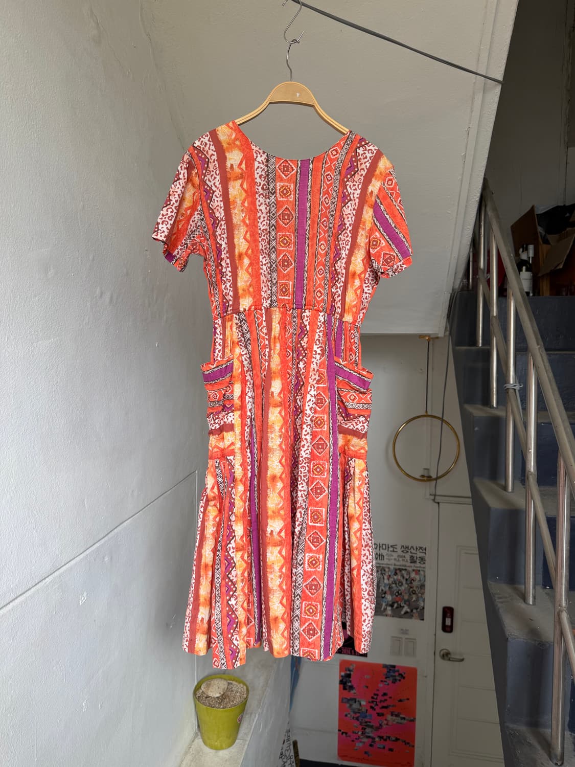 모리걸 에스닉 패턴 원피스 상품이미지6