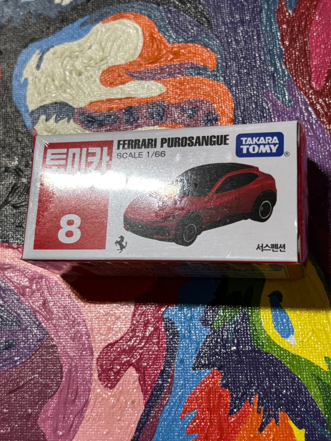 미개봉) 페라리 푸로산게 다이캐스트 토미카 인테리어 소품 상품이미지2