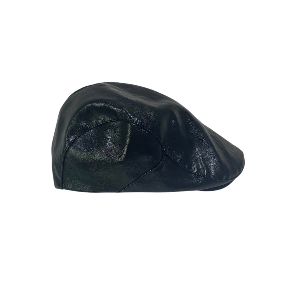 LEATHER BERET BLACK 상품이미지2
