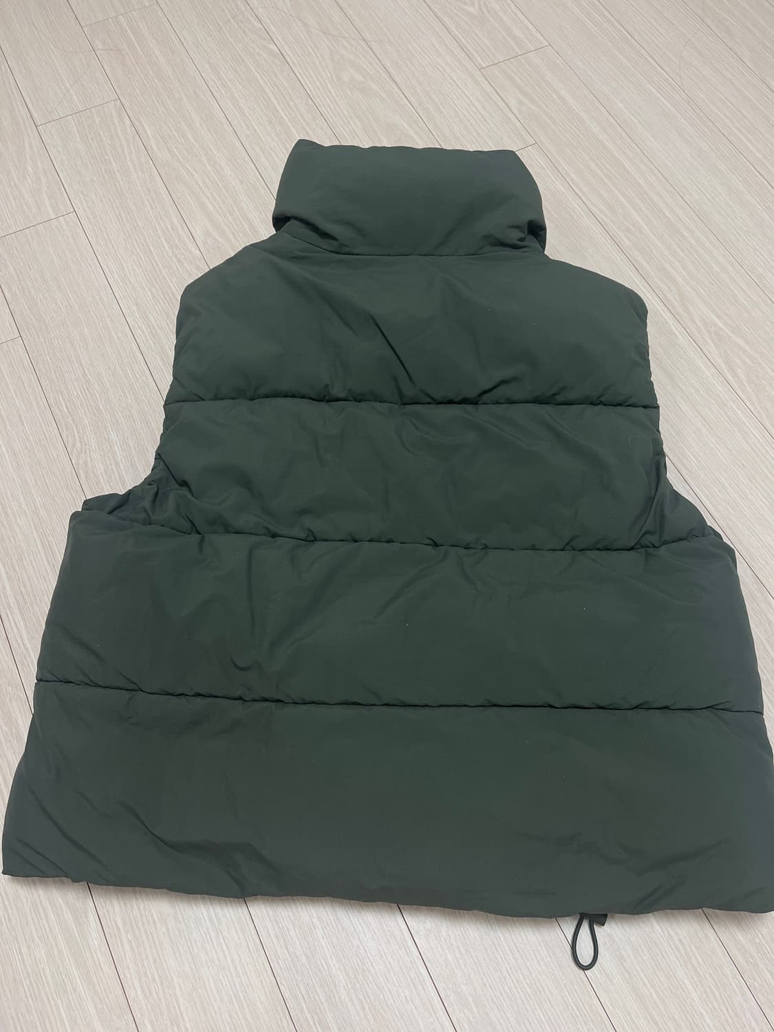 GAP 패딩 조끼 카키색 M 상품이미지3