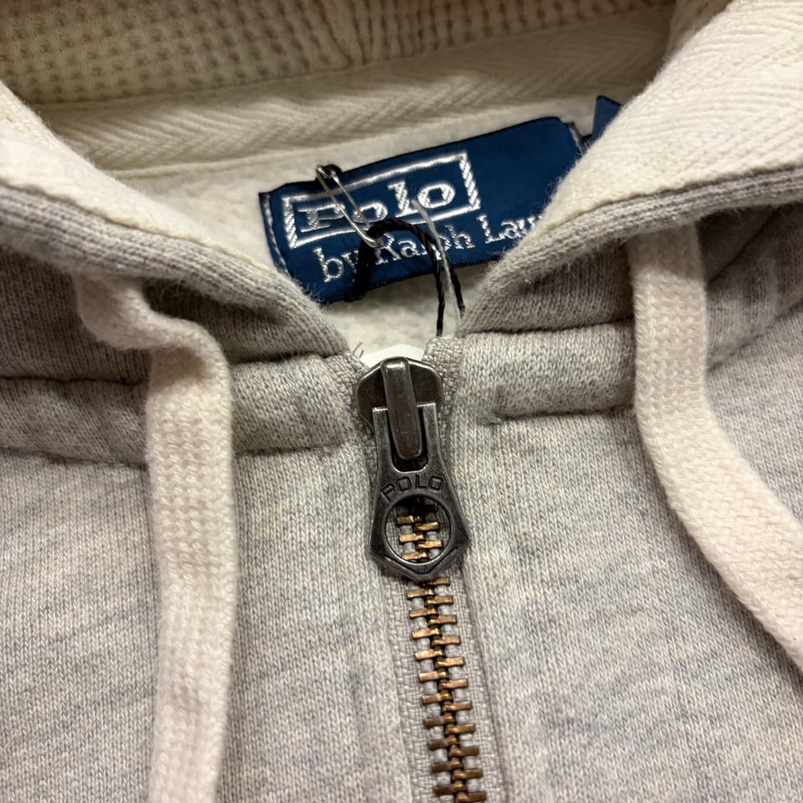 [2XL] 폴로 랄프로렌 그레이 풀집 후드집업 B780 상품이미지5