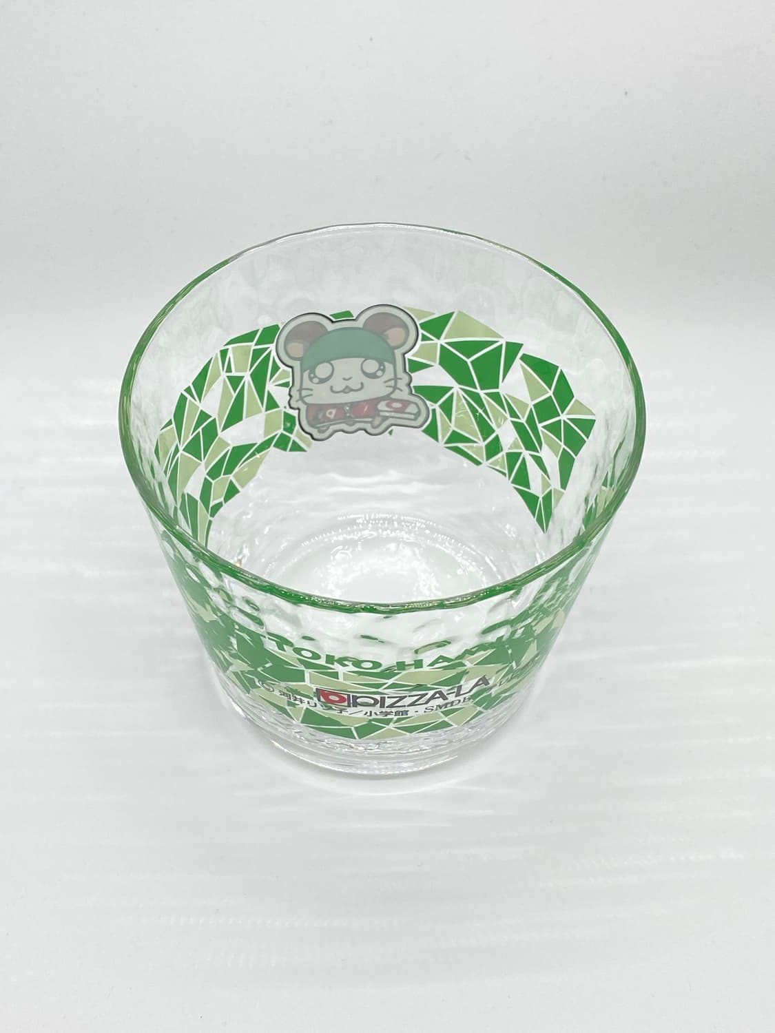 Pizzeria vintage hamtaro glass green 상품이미지3