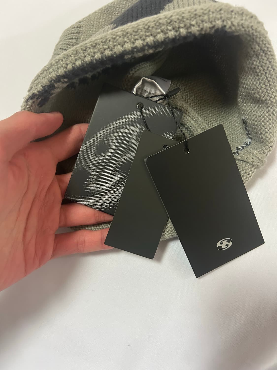 산산기어 24ss 그레이 비니 상품이미지3