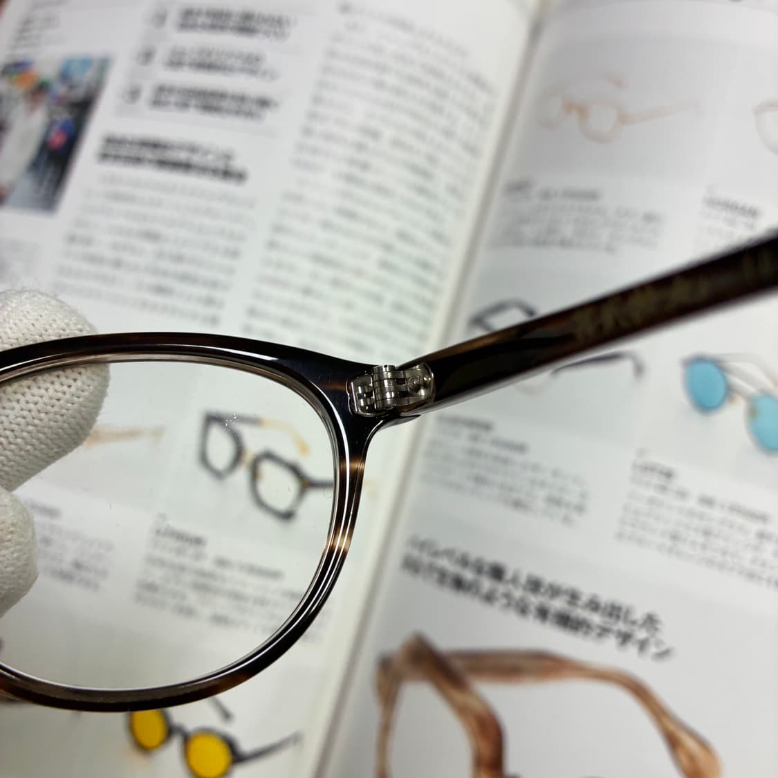 角矢甚治郎作 카도야 진지로 사쿠 일본 장인 셀룰로이드 뿔테 안경 상품이미지5