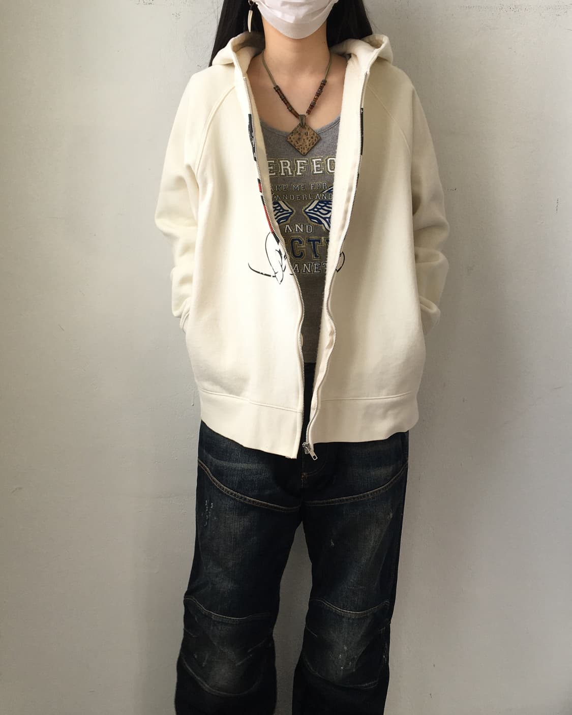 Disney Mickey hood zip up 상품이미지8