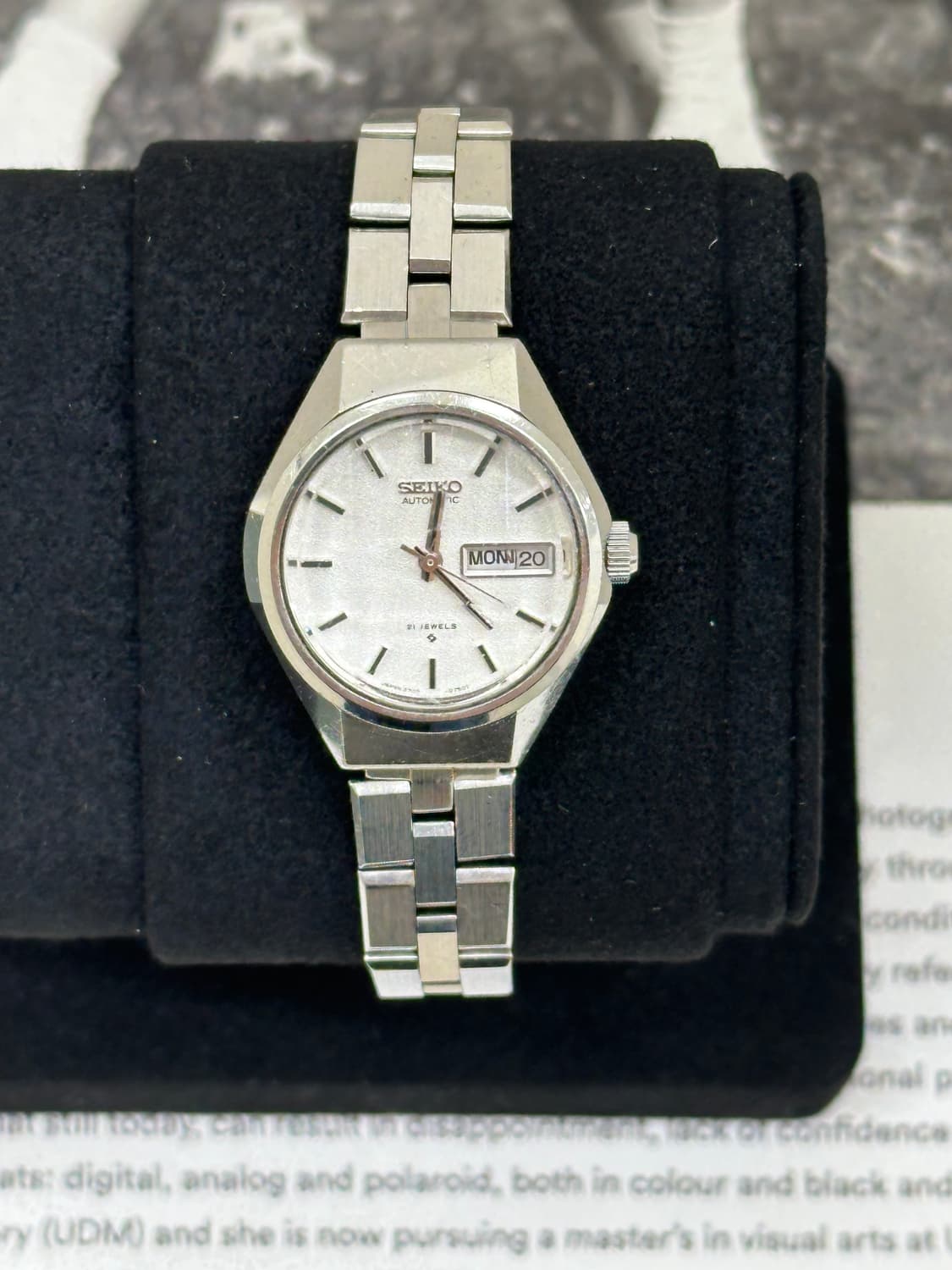 세이코 하이비트 오토매틱 시계 여성용 상품이미지9