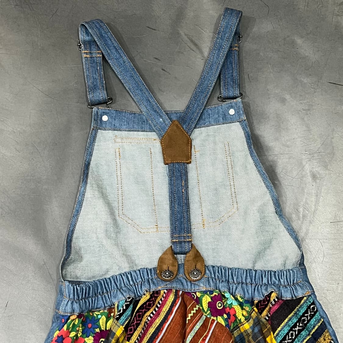  titicaca 에스닉 데님 오버롤 스커트 y16292 상품이미지6