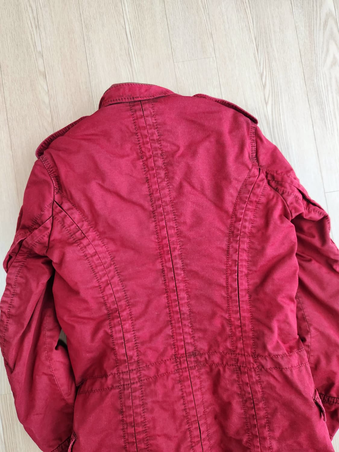 troiso japan 레드 가먼트다잉 필드 재킷 상품이미지7