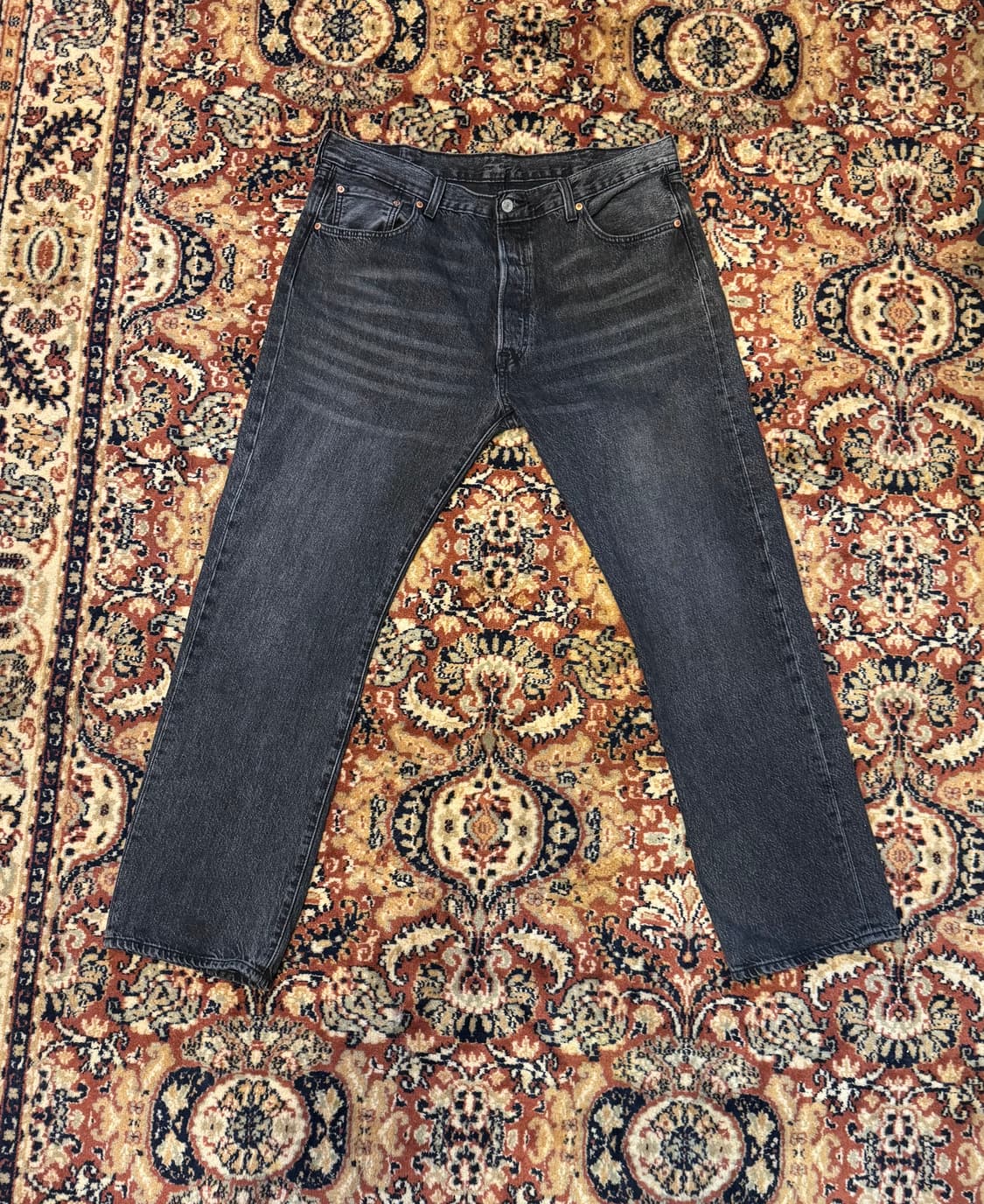 빈티지 리바이스 501 블랙 데님 38" (479) 상품이미지1