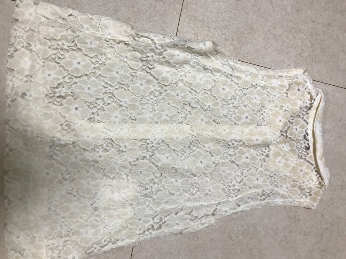 모리걸 레이스 나시 셔츠블라우스 슬리브리스 오리엔탈 상품이미지4