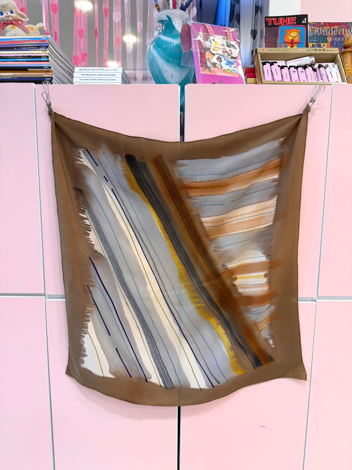빈티지 에스닉 워싱 스카프 상품이미지6