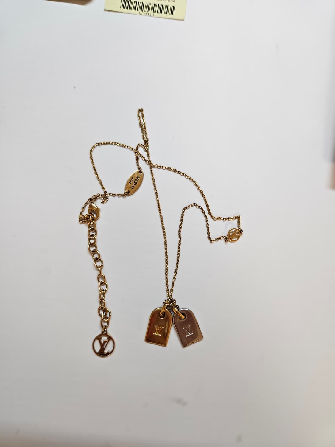 루이비통 나노그램 목걸이 풀세트 정품 상품이미지3
