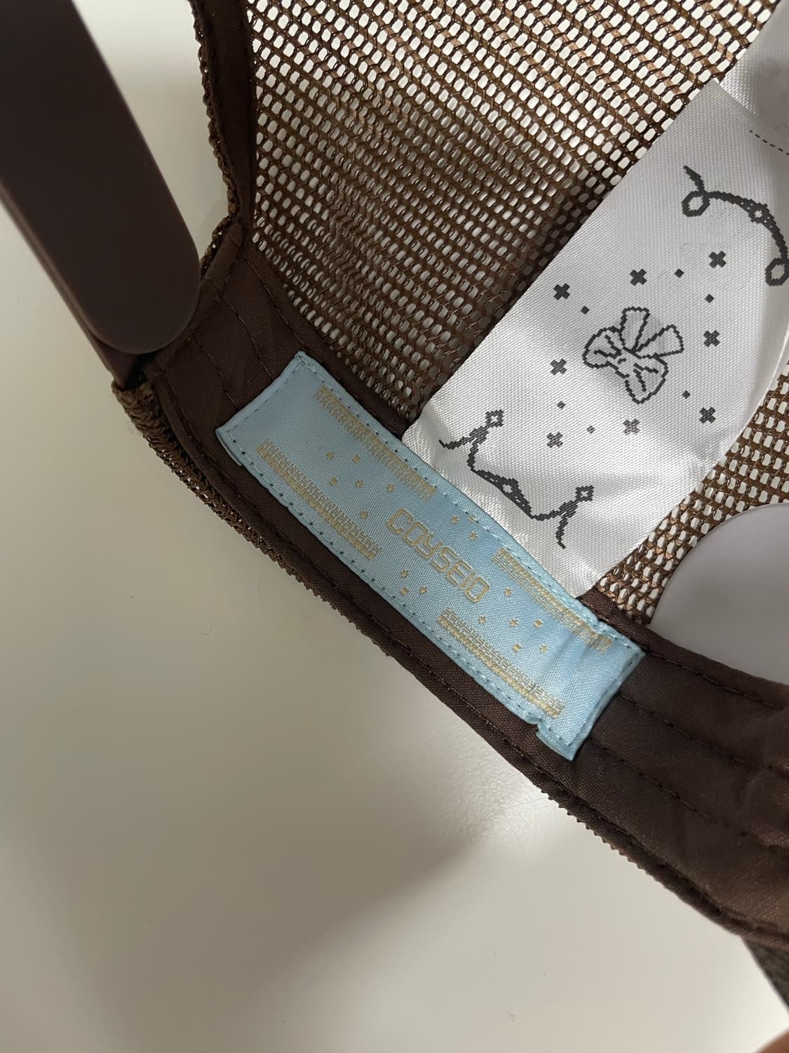 코이세이오 LOGO MESH CAP BROWN 상품이미지3