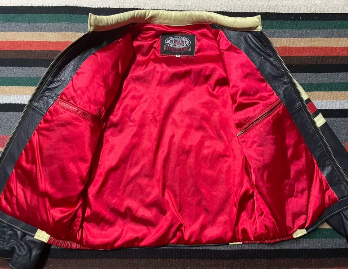 Life Energy Intelligence 레더 자켓 100~105 상품이미지5