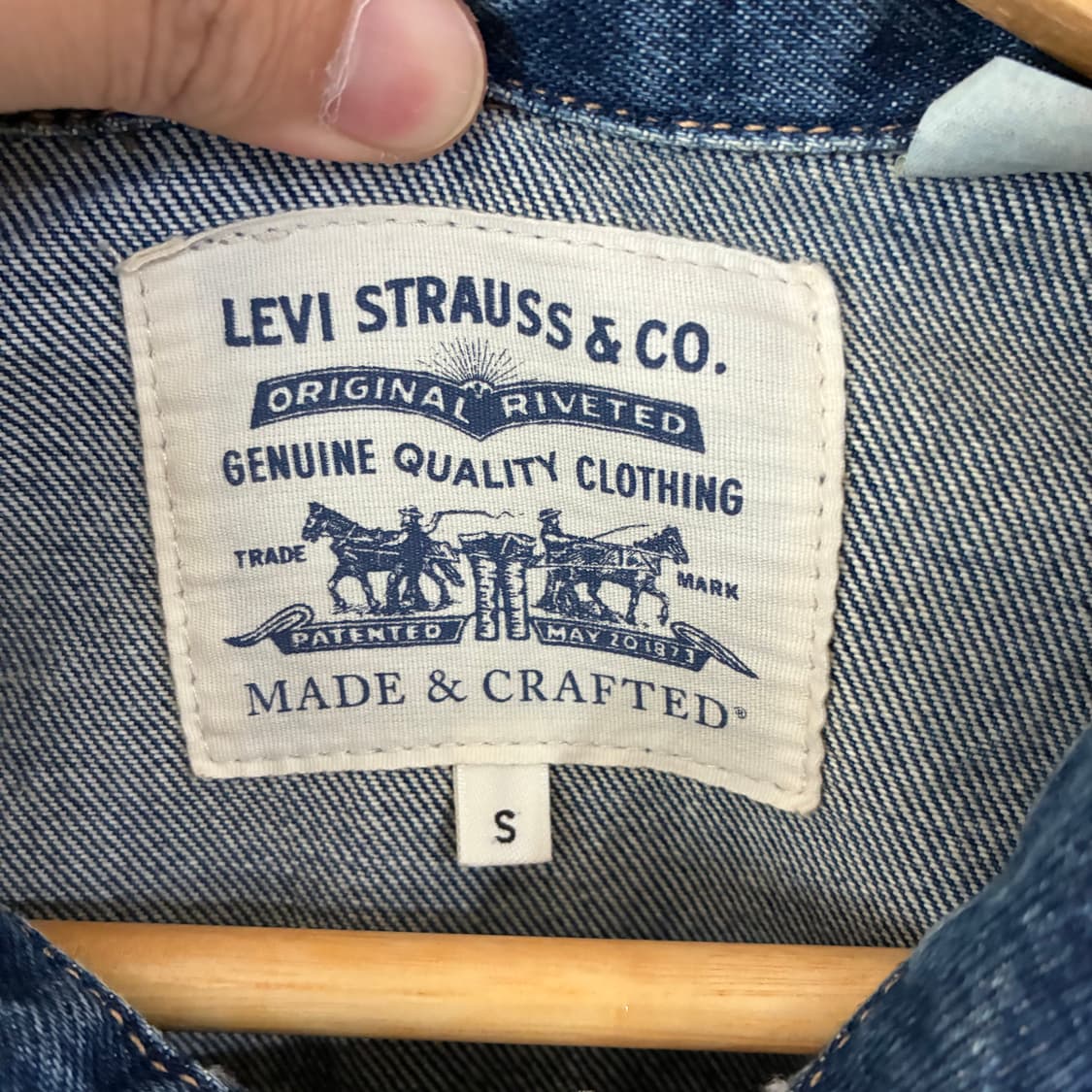 리바이스 2세대 지쟌 트러커 자켓 상품이미지5