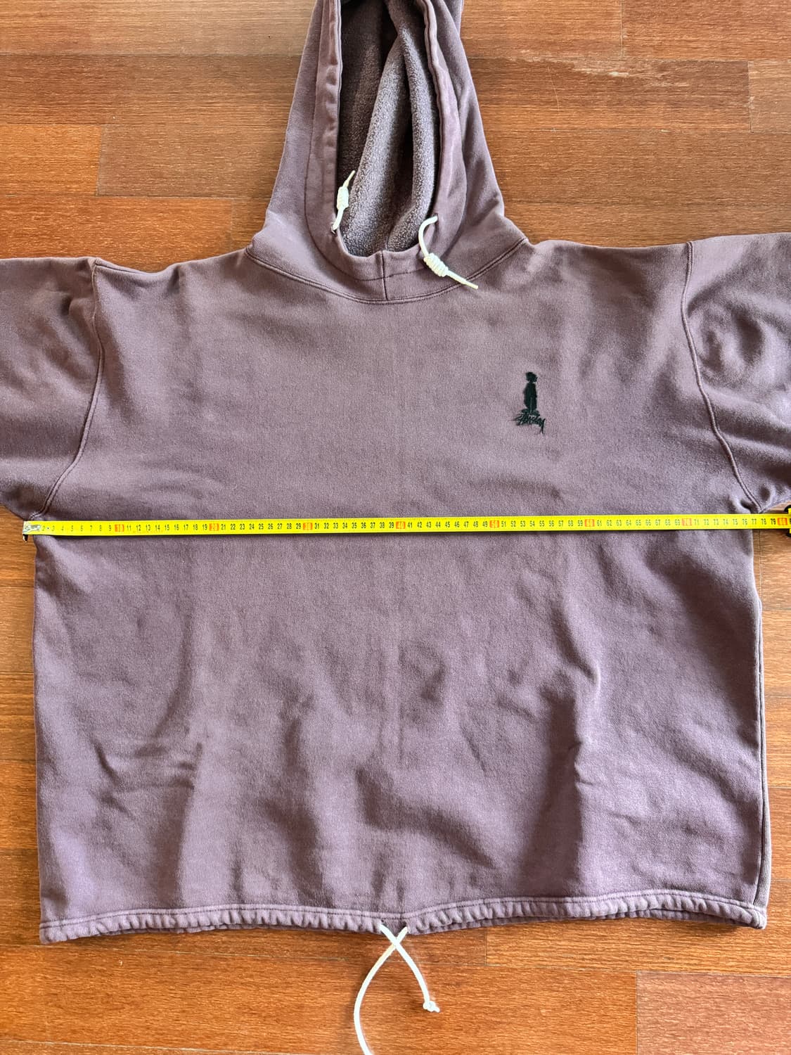 [XL] 80s 빈티지 스투시 pull over hoodie 상품이미지6