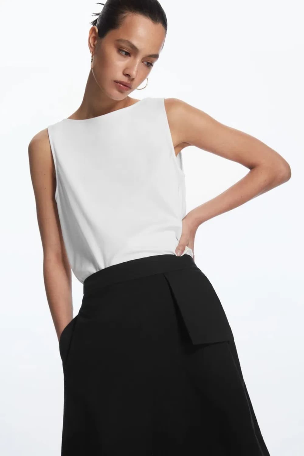 코스 져지 미니스커트 / 여성 스커트 / 여자 스커트 상품이미지2