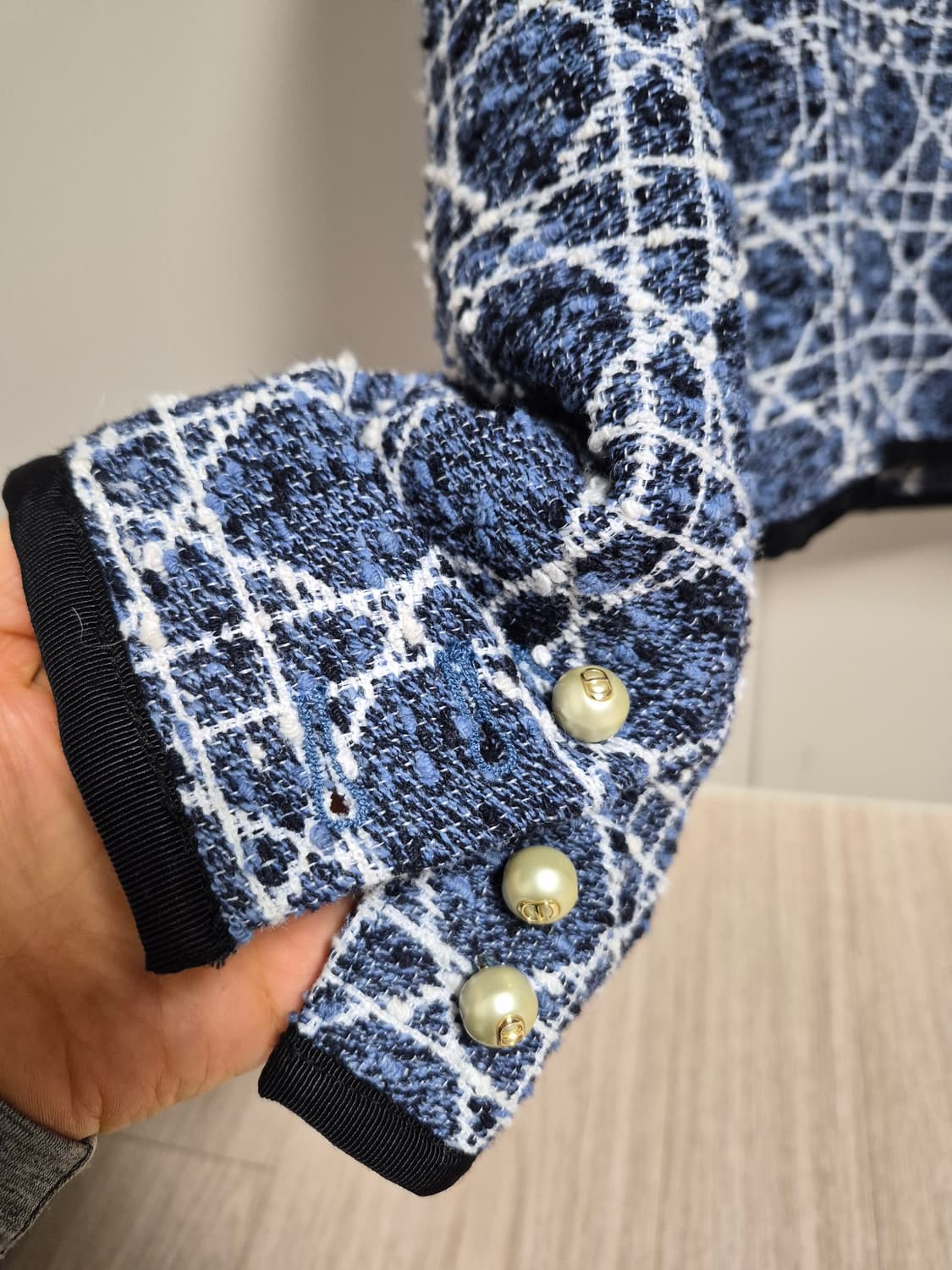 까나쥬스타일 트위드자켓M 상품이미지4