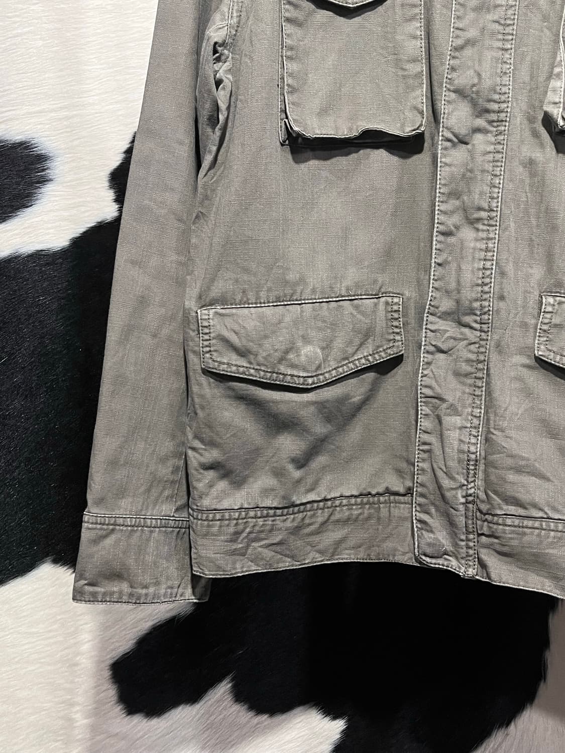 Y2K 카키 자켓 상품이미지6