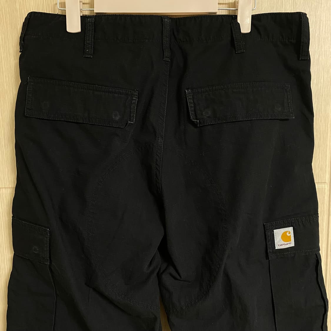 칼하트 Wip 레귤러 카고 팬츠 블랙 33x32 상품이미지3