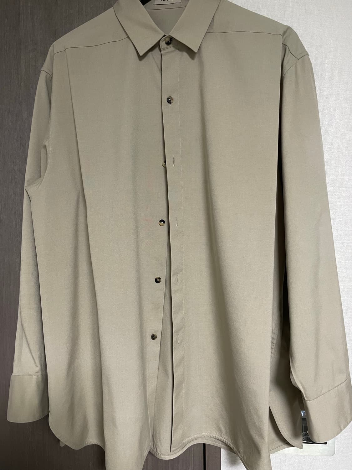 Fear of God 이터널 오버 셔츠 베이지 상품이미지1