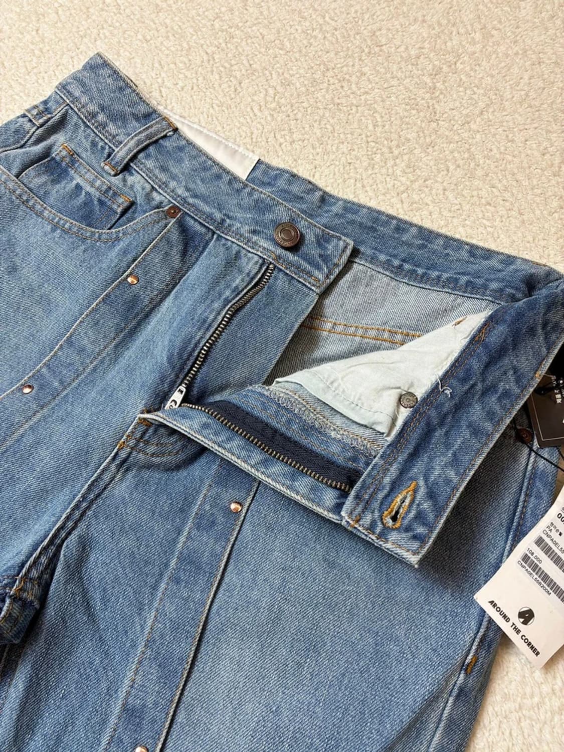 앤더슨벨 20ss 찡 부츠컷 데님 팬츠 PN7276 상품이미지3