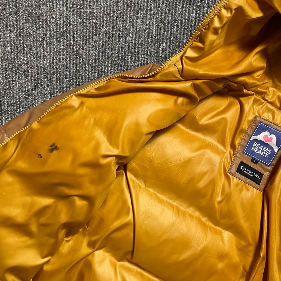 🌊BEAMS HEART petex goose down puffer 상품이미지7