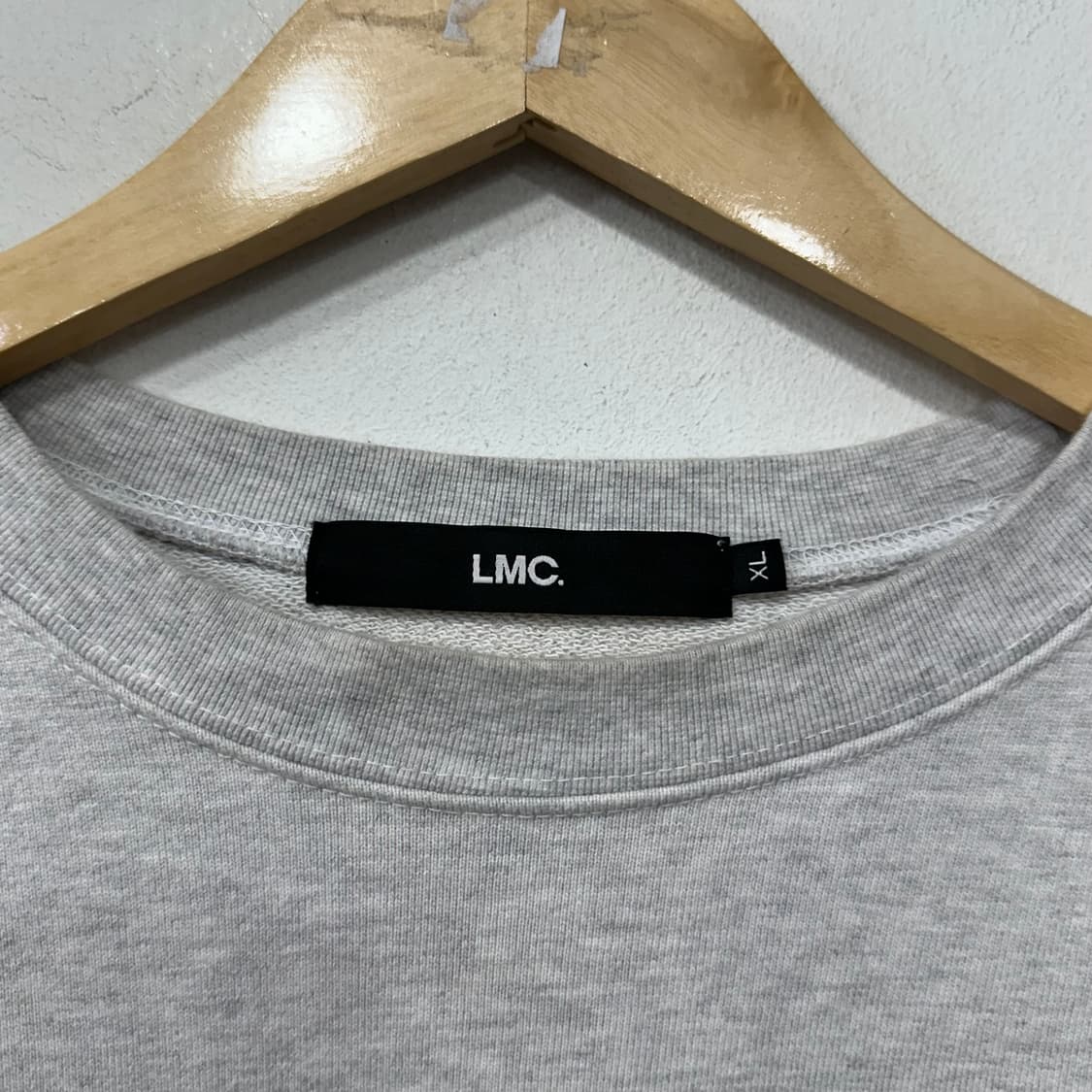LMC 회색 곰돌이 프린팅 맨투맨 상품이미지4