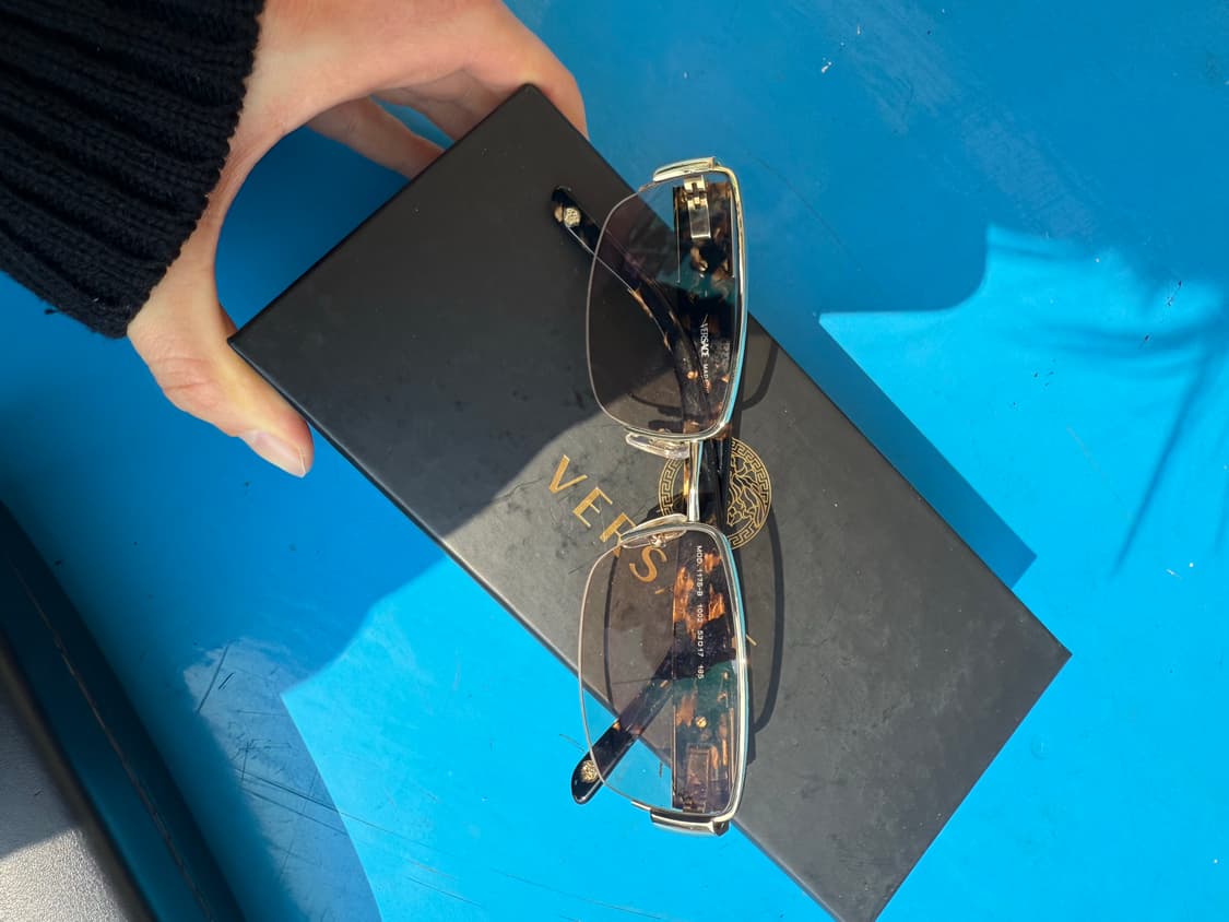 베르사체 안경 및 선글라스 (갈색변색 커스텀) 상품이미지1