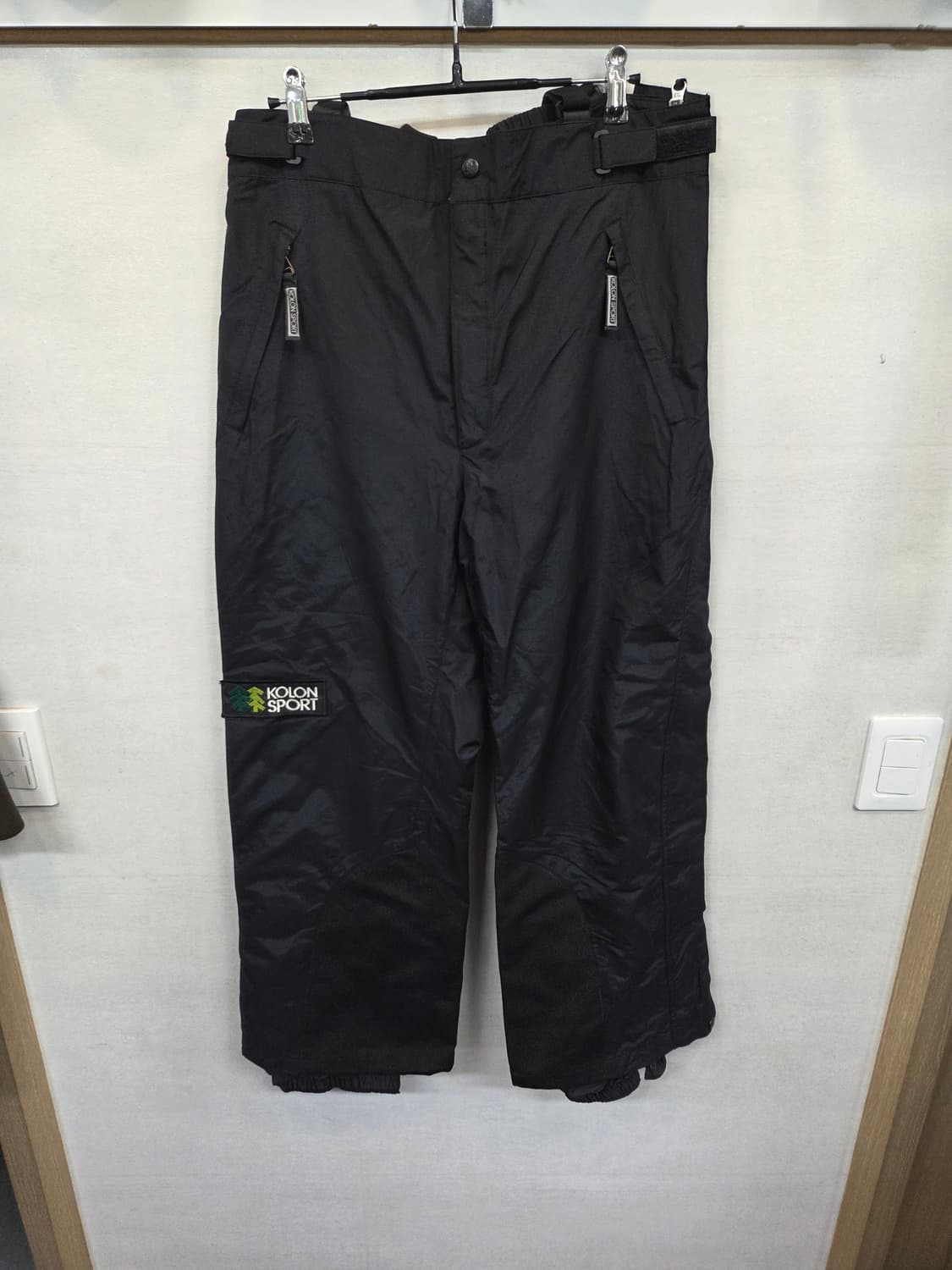 코오롱스포츠 올드스쿨 오버롤 멜빵 방풍 팬츠 xl 상품이미지1