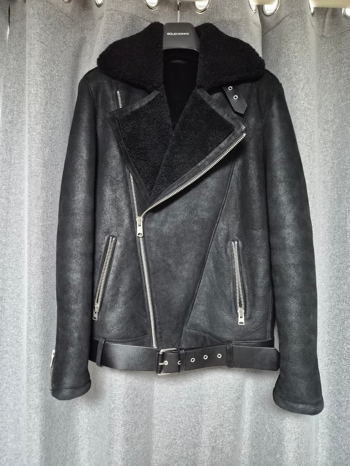 올세인츠 무스탕 팝니다 우영미 솔리드옴므 타임옴므 상품이미지3