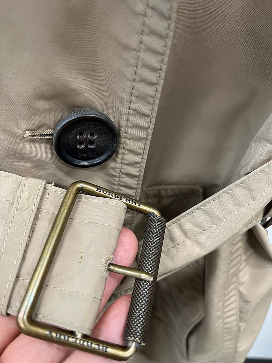 여) 버버리 폴리 트렌치코트  상품이미지6