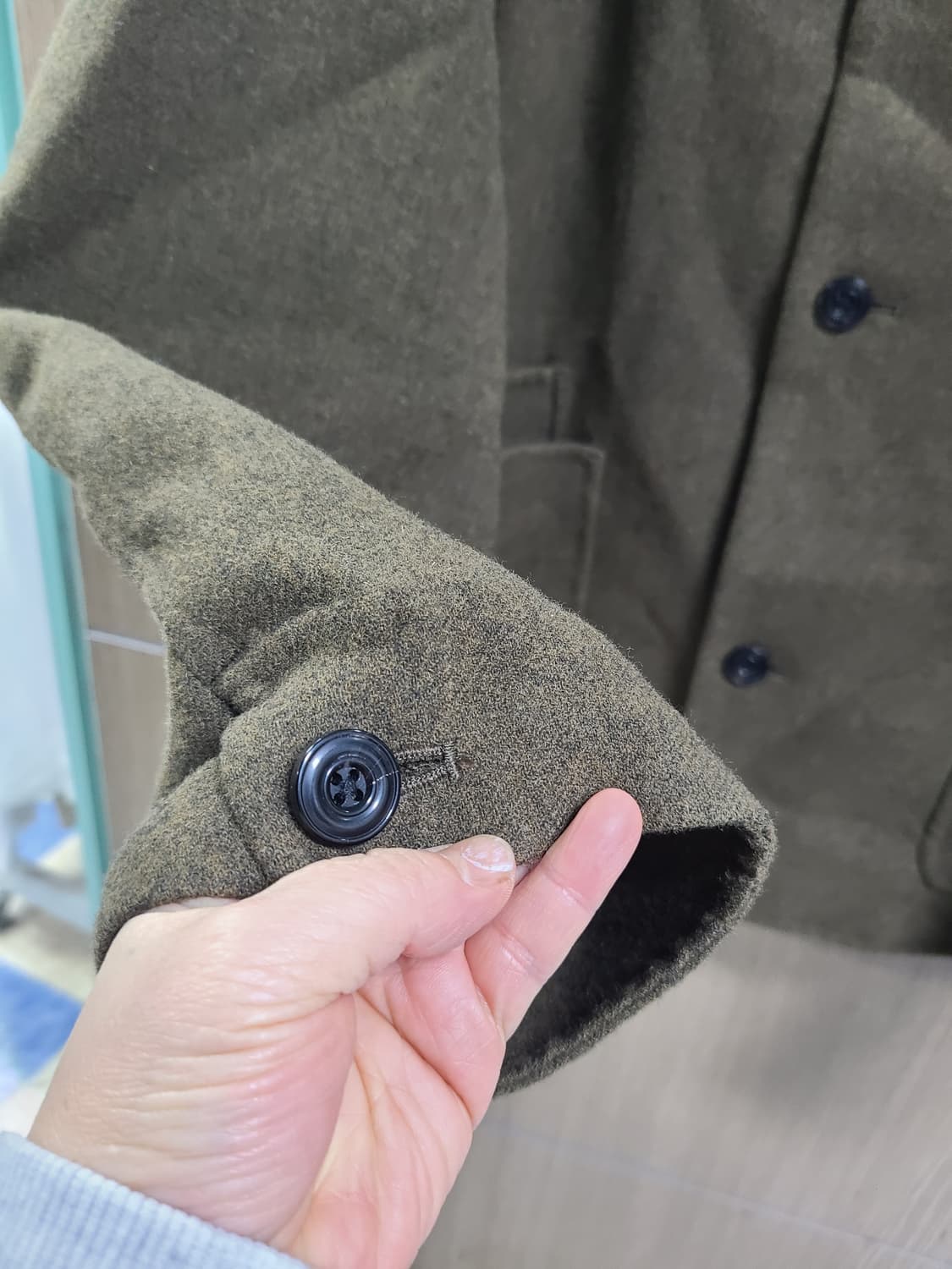 커스텀멜로우 핸드메이드 울 자켓 상품이미지4