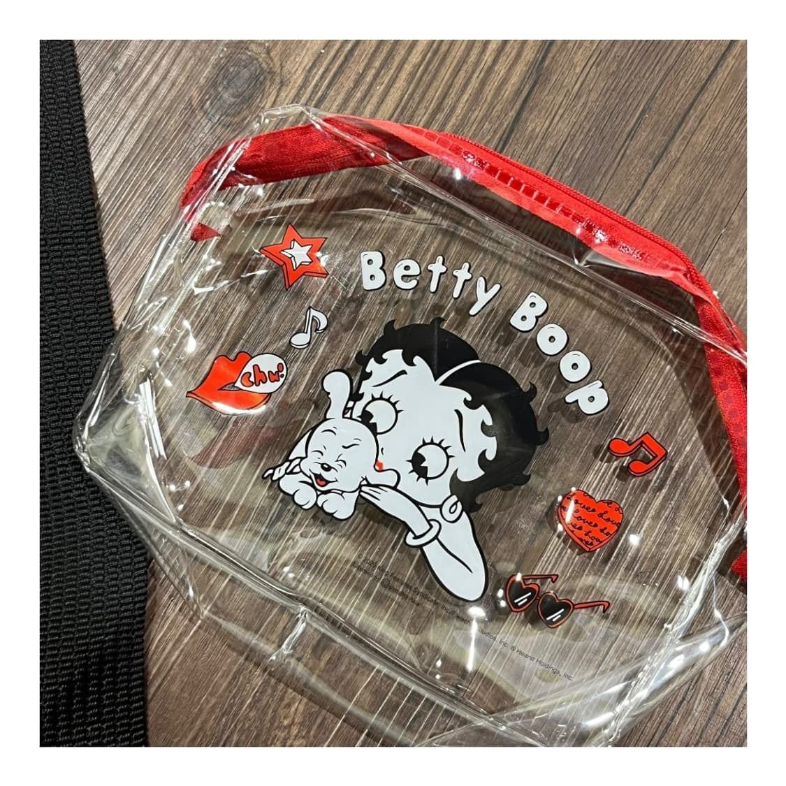 [Betty Boop] 베티붑 키치 프린팅 보스턴백 파우치 세트 상품이미지8