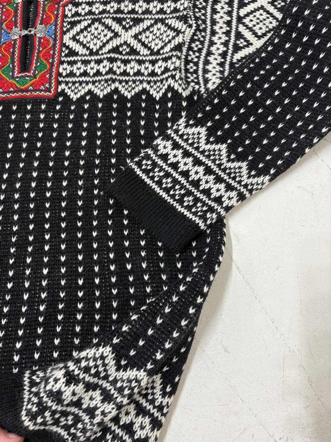 70-80‘s vtg Nordstrikk wool Sweater. 상품이미지4