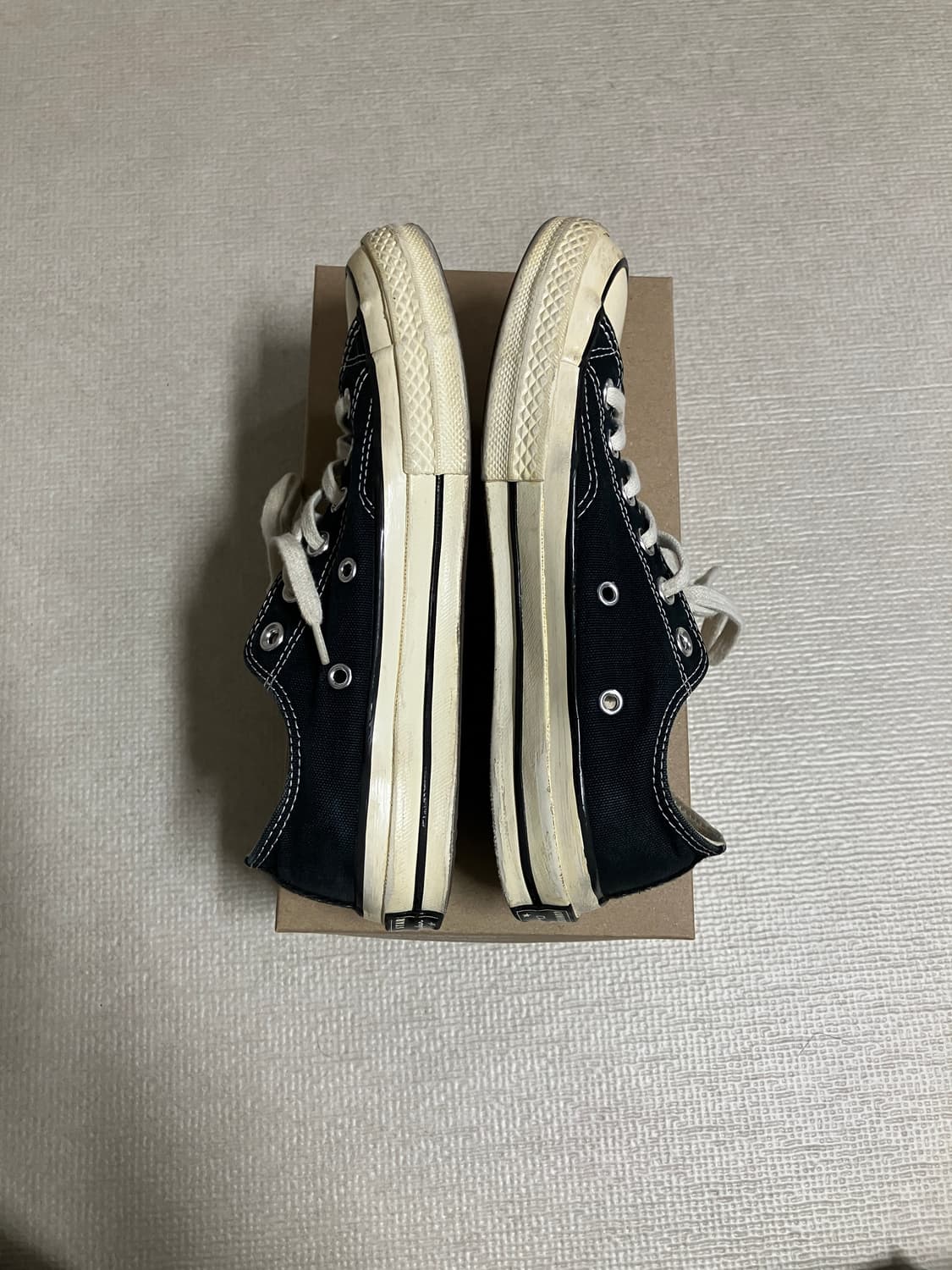 컨버스 척테일러 로우 블랙 240 상품이미지4