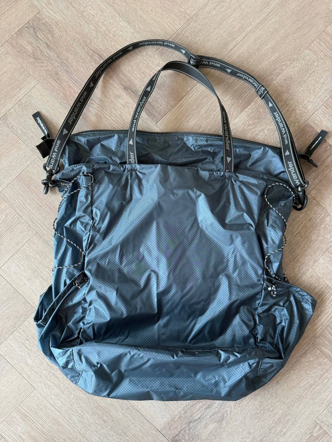 앤드원더 실토트백 토트백 네이비 상품이미지2