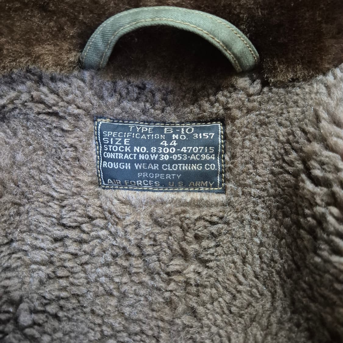 버즈릭슨 b-10 플라이트 자켓 상품이미지7