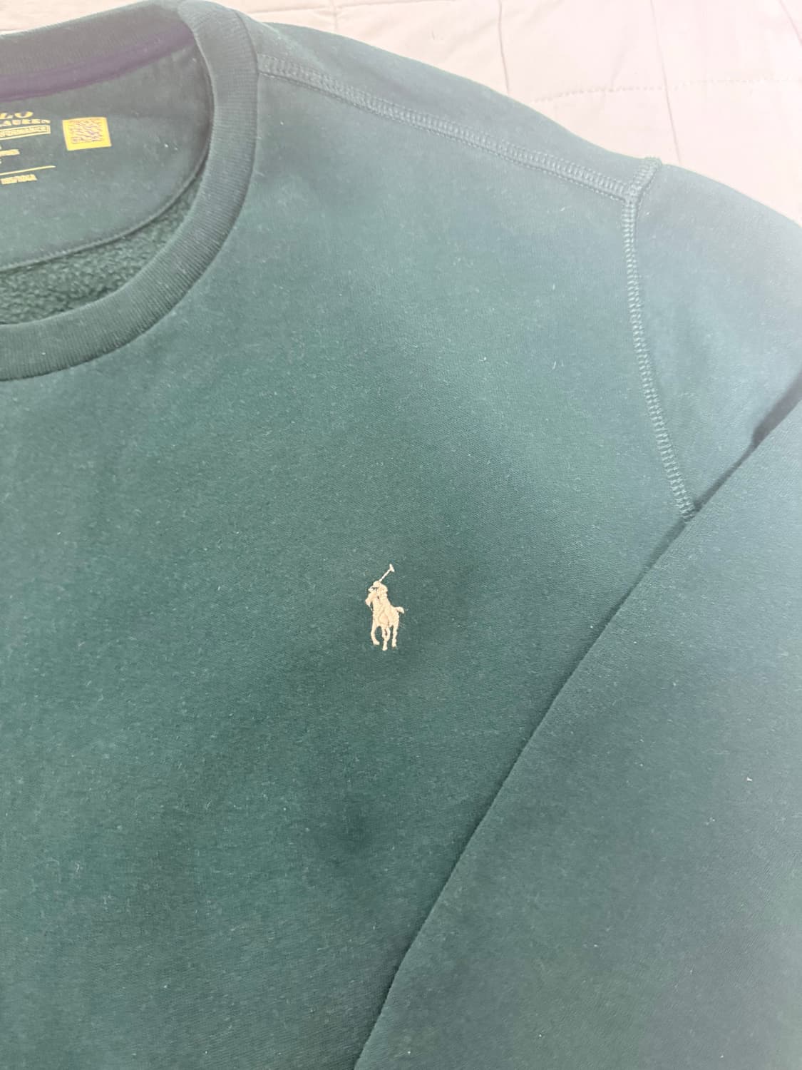 폴로랄프로렌 맨투맨 그린 xl(110) 상품이미지3
