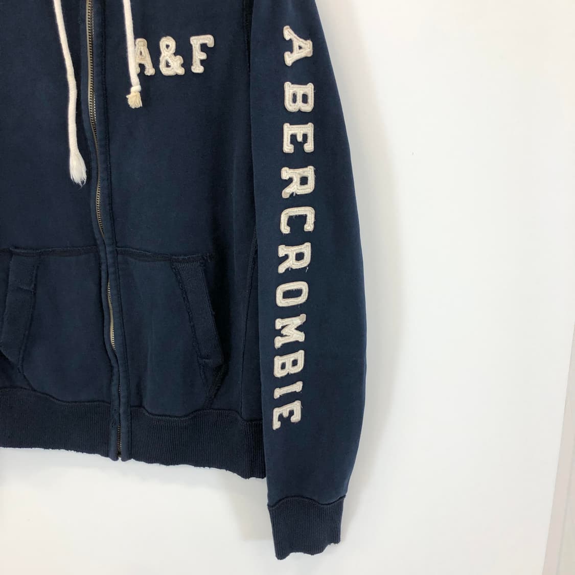 아베크롬비 Y2K 스펠아웃 후드집업 XL 상품이미지3